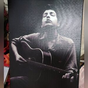 Expressive Musician Black and White Canvas Art